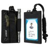 OneTigris ID Card Holder with Pen Holder, Neck Holder, Card