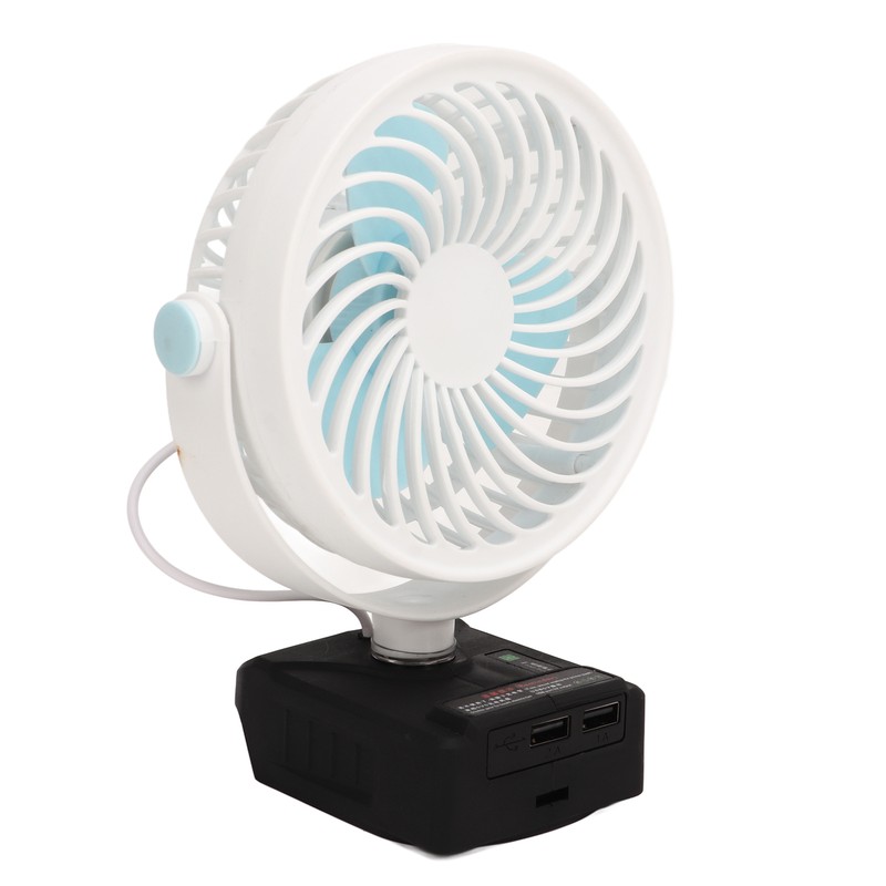 5in Cordless Fan Rechargeable Desk Fan Battery Powered Small Electric