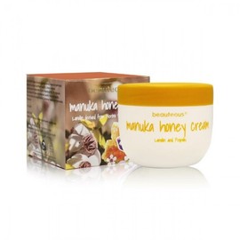beauteous All-natural New Zealand Manuka Honey Cream with Lanolin and Propolis, 100 g