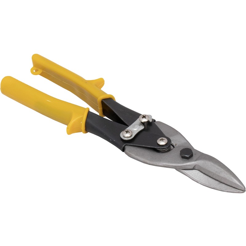 MARSHALLTOWN QLT Aviation Snips, Straight Cut, with Color-Coded Vinyl Grips,