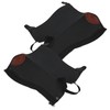 2Pcs Leather Half Chaps Equestrian Horse Riding Half Chaps Leg