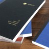 Nakabayashi NYN-A501-NU Notebook for Fountain Pens, A5/General U Ruled, Navy
