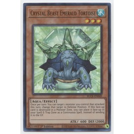 Crystal Beast Emerald Tortoise - BLCR-EN049 - Ultra Rare - 1st Edition