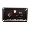 Pactrade Marine Boat Bilge Pump Switch Aluminum Plate 3 Way
