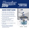 Hoosier Cast Aluminum Submersible 1/3HP Sump Pump