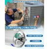 IWIWE 35+5 uF (35/5 MFD) ± 5% 370/440VAC CBB65/CBB65B Condensador