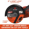 SI FANG 25Pcs 3 inch Cut Off Wheels with 1/4