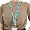 3 Pieces Christmas Lanyards for ID Badges,Teacher Lanyards Office Lanyards