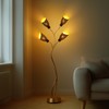 Metal Small Cut Corner Lamp Shade Laser Star Bevel Floor