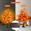 2 Pack 24 Inch Fall Decor Maple Tree - 2FT