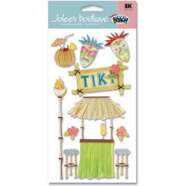 Jolee's Boutique A Day at the Beach Tiki Time Large Stickers