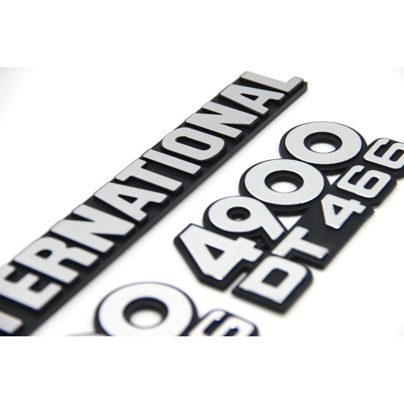 Side and Front Emblem Set (3-Piece) Compatible with International 4900