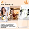 YiliYa Stand, A6 Acrylic Table Stand, T-Stand Advertising Stand with