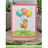 Lawn Fawn Really High Five 4”x6” Clear Stamp Set and
