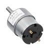 JGB37‑520 12V 600RPM DC Worm Gear Motor Turbo Reducer Shaft