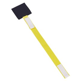 CRAFTYMELODY Softball Pitching Training Aids 11.6 Inch Professional Softball Pitching Tools Yellow Polyester Elastic Softballs Circle Pitcher Belt Leg Wrapping Strap Rugby Train Sports Equippment