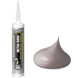 Titebond WeatherMaster Metal Roof Sealant 62061 Clay 9.5 Oz.