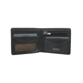 VISCONTI Tuscany Collection Francesca Leather Wallet with RFID Protection TSC46 Black