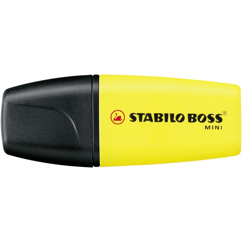 Highlighter - STABILO BOSS MINI - Pack of 3 -
