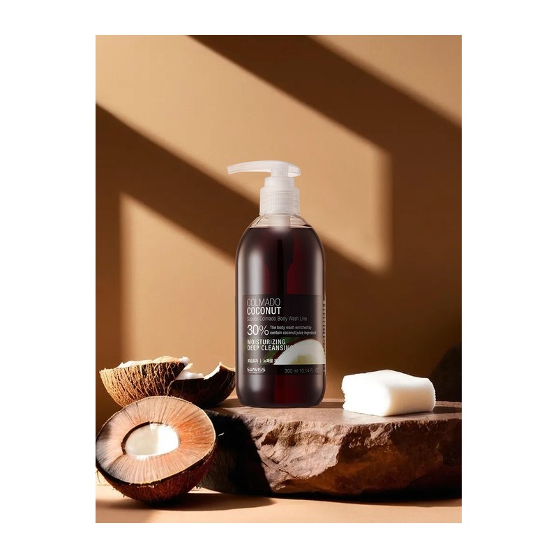 Suavis Colmado Coconut Body Wash 300ml WS02AB07 / 수아비스 꼴마도