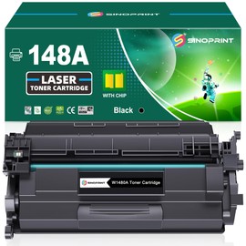 SINOPRINT 148A W1480A Toner Cartridge with New Chip Replacement for HP Laserjet Pro 4001dn 4001dw 4001n MEP 4101dw 4101fdn Printers W1480A(1 Pack Black)