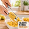Corn Peeler for Corn on the Cob, 2 Pcs Stainless