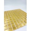 Gold Mirror Mosaic Tiles 1" - 144 Pieces per 12.5"