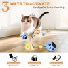 KiwiLove Cat Toys, Interactive Cat Toys for Indoor Cats, USB