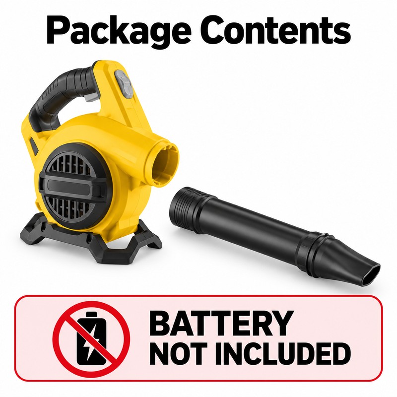 Kids Leaf Blower Toy for Outdoor Play – Battery-Operated Cordless