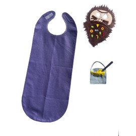 ZAC HOME World Book Day Monster Man Gruffy Costume 6-12 Years