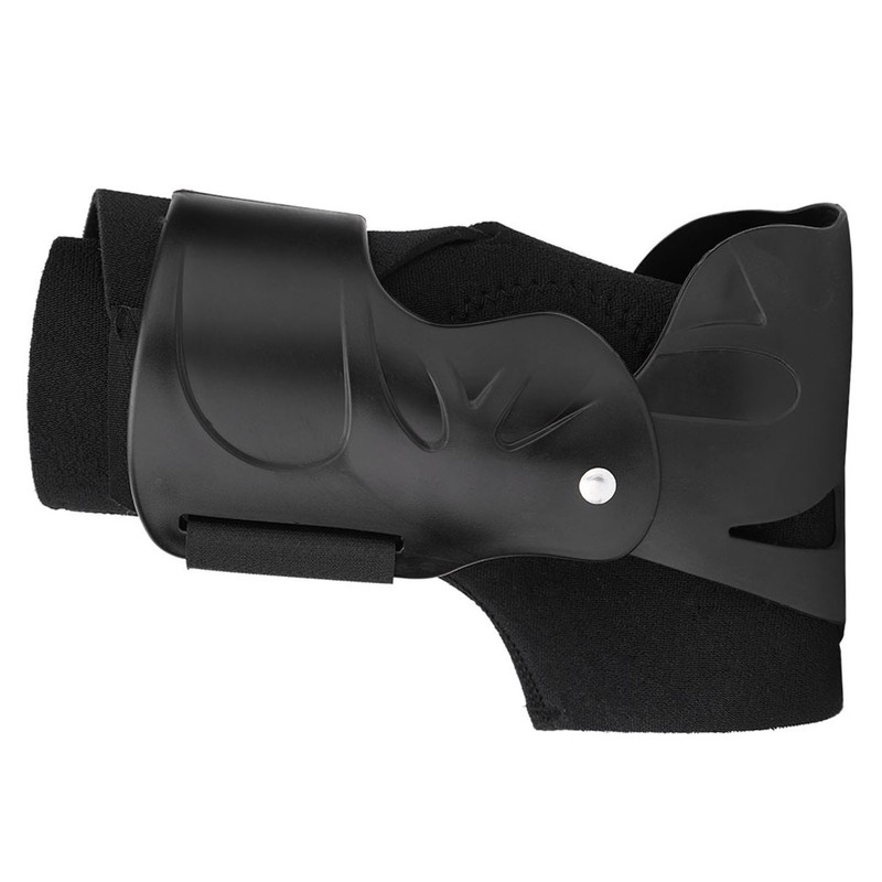 Ankle Support Brace Compression Breathable Foot Elastic Guard Strap Black