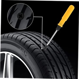 Holibanna 1Set Tire Repair Nail Set for Automotive Motorcycle and Bike Durable Tire Screws Emergency Tool Easy Installation Tire Plug Repair Kit