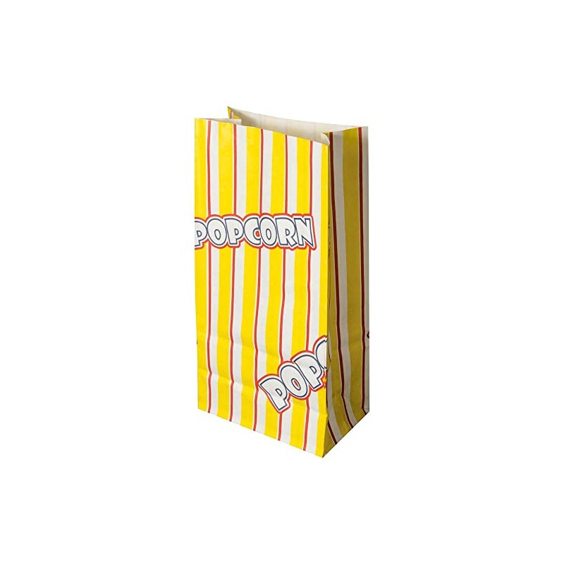 PAPSTAR 100 Popcorn Bags Parchment Replacement 1.3L 20.5cm x 10.5cm