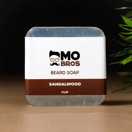 Mo Bro's - Premium Beard Soap/Conditioner/Wash 80g - 6 Various Scents - Sandalwood