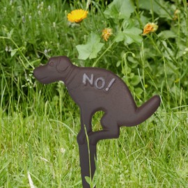 Moritz No Dog Toilet Sign No Dogs Allowed Sign No Dogs Allowed Sign Garden Sign No Dog Toilet Brown