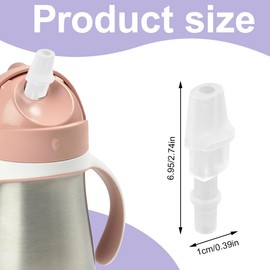 MIRKUZI Wasserflaschen 6er-Pack isolierte Wasserflaschen, Ersatz-Wasserflaschenmundstück, Silikon-Wasserflaschen-Beißventil-Ersatzteile