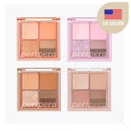Peripera [Peripera] Ink Pocket Shadow Palette, Blendable Matte, Birthday GIFT, K-BEAUTY - 01 Fancy Spring Sunshine