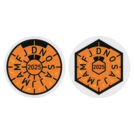 Inspection and Emission Stickers for German License Plates - US Forces Version (2025)