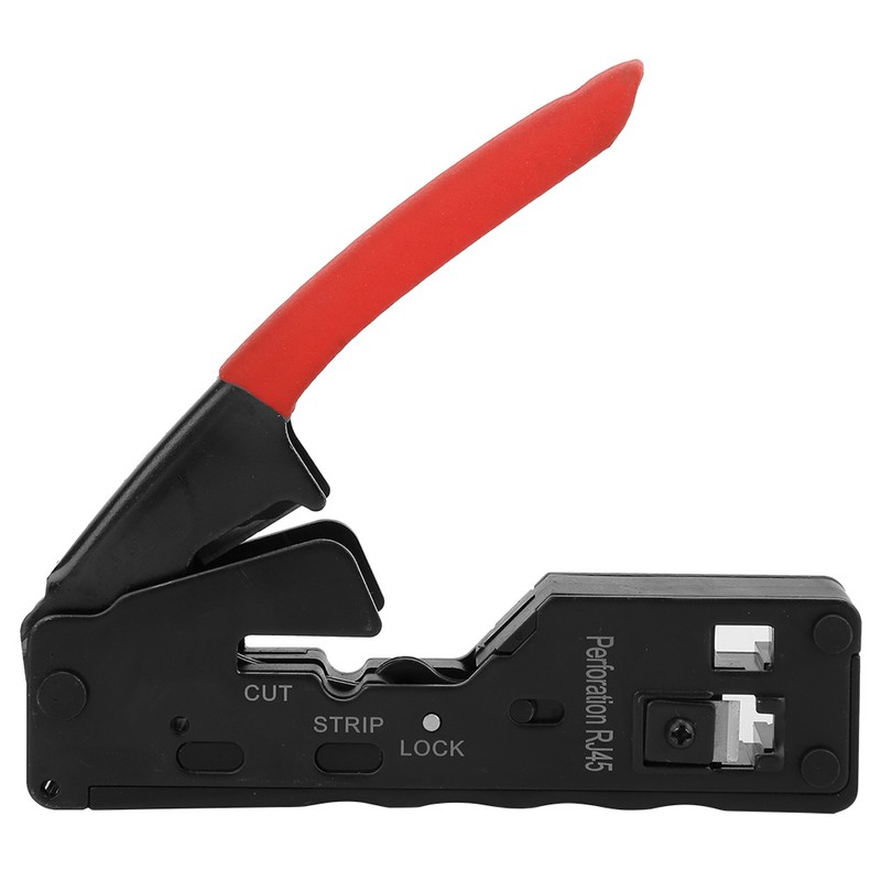 Multifunctional 6P8P Network Wire Crimper Stripper Cutter Crystal Head Crimping