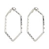 Clip On Hoop Earrings - Silver Plated Hoops - Esi