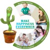 seOSTO Talking Cactus Toy with 10 Children's Rhymes & Adjustable