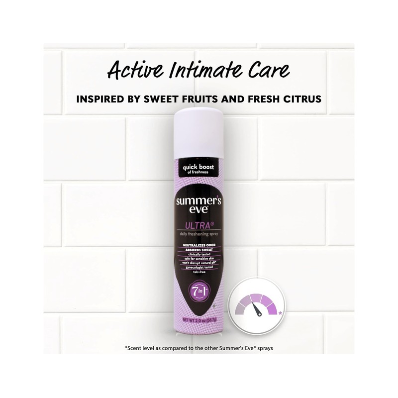 Summer's Eve Ultra Feminine Deodorant Spray - 2 oz