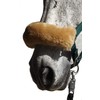 ENGEL GERMANY Sheepskin Nose Band Cover lambskin colour camel (Nase)