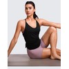 CRZ YOGA Lightweight Tie Back Workout Tank Top for Women