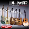 DLDIRECT Black Wall Hanger for Guitars and Ukuleles - Multiple