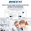 ZHEEYI Multipurpose 48" x 40" Positioning Bed Pad with Reinforced
