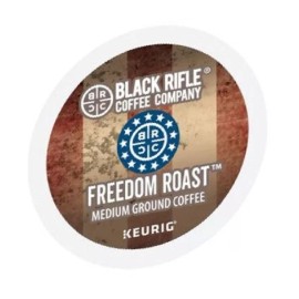 Black Rifle Coffee Company  Black Rifle Coffee Company Freedom Roast Medium Roast Keurig K-cup - 24 K-cups