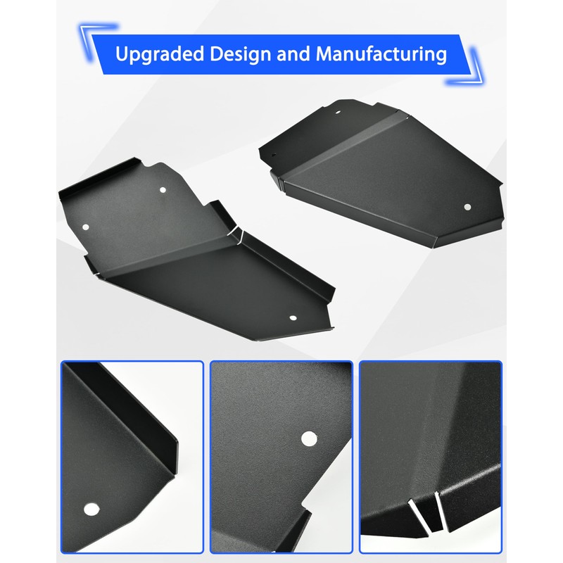 SAUTVS Front Bumper Protection Plates for Can-Am Outlander 500 700