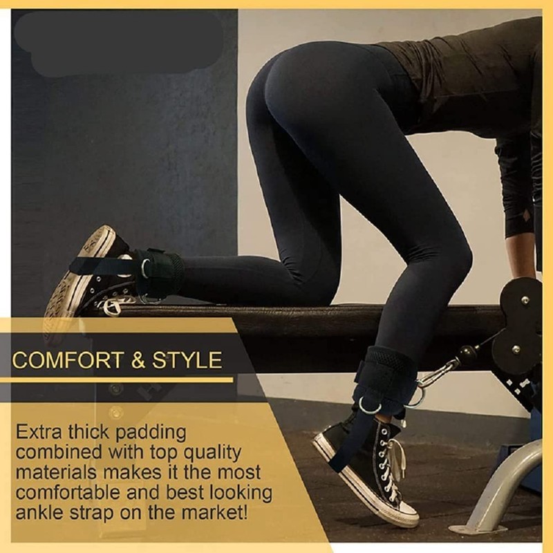 Lyaciomn Ankle Strap for Cable Machine, Men & Women Thigh