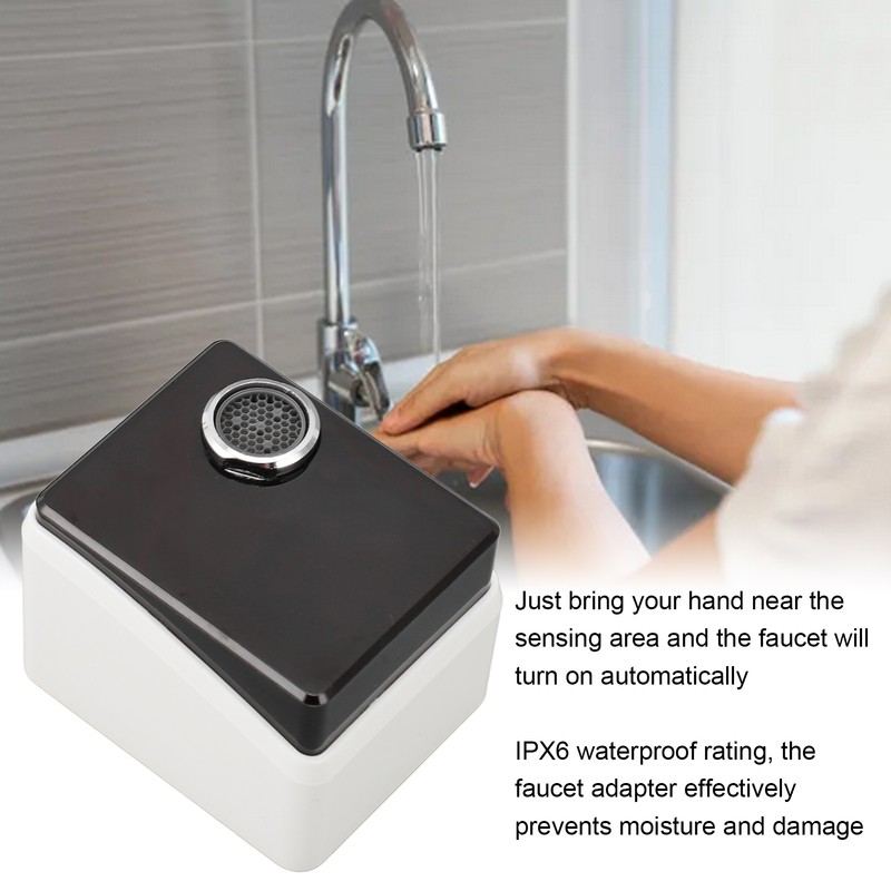 Touchless Faucet Adapter Water Saving Automatic Faucet Motion Sensor Control